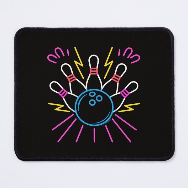Item preview, '80s Neon Sign Strike Bowling' Bowling designed and sold by HesterFoley.