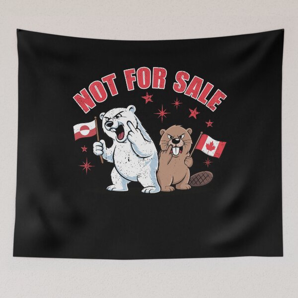 Item preview, Canada and Greenland are Not for Sale designed and sold by MackenzieBin.