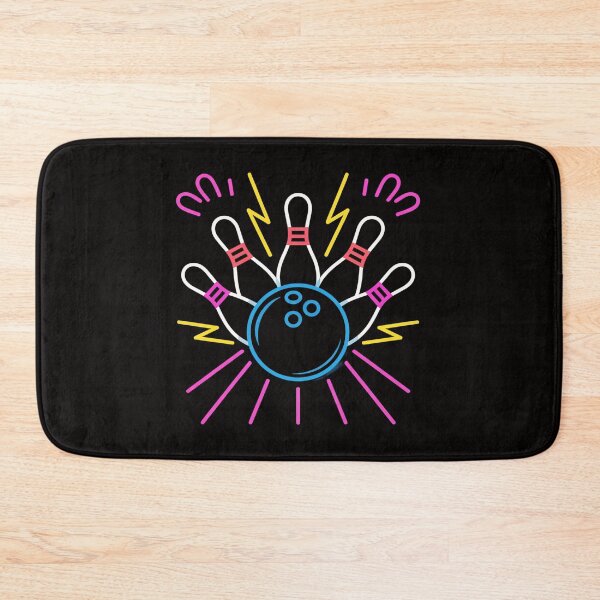 Item preview, '80s Neon Sign Strike Bowling' Bowling designed and sold by HesterFoley.