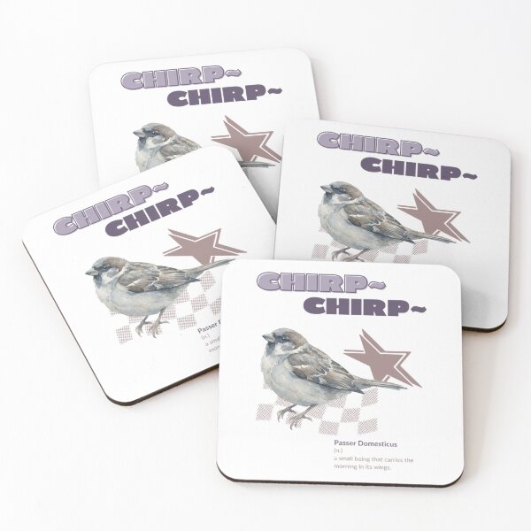 Item preview, Chirp Chirp Sparrow designed and sold by RelabSudio.