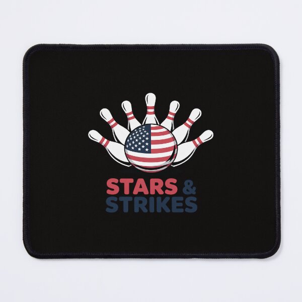 Item preview, 4th of July Bowling Pun Stars & Strikes Bowling designed and sold by HesterFoley.