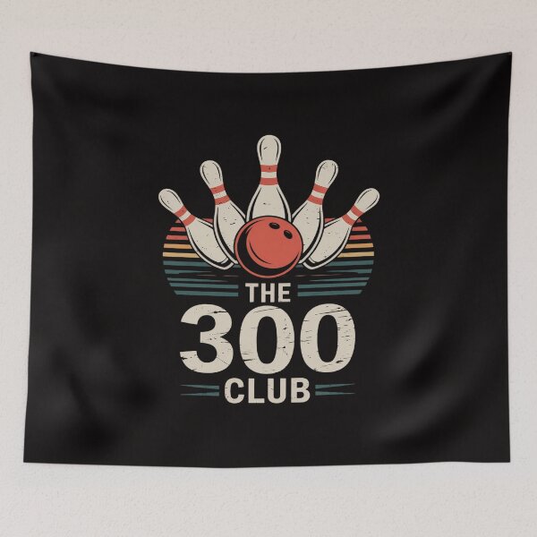 Item preview, 300 Club - Perfect Bowling Game designed and sold by HesterFoley.