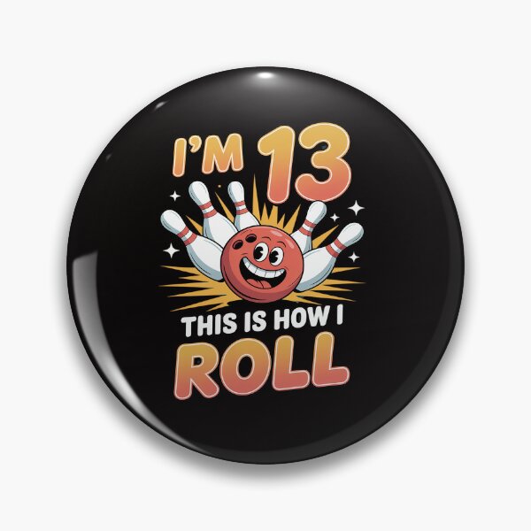 Item preview, 13th Birthday Bowling I'm Thirteen This Is How I Roll designed and sold by HesterFoley.