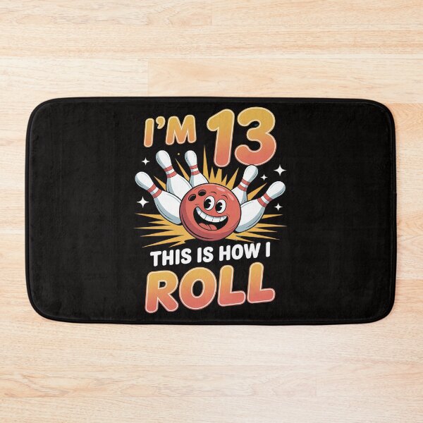 Item preview, 13th Birthday Bowling I'm Thirteen This Is How I Roll designed and sold by HesterFoley.