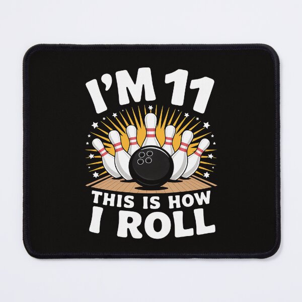 Item preview, 11 Year Old Bowling Birthday Party How Roll 11th Gift designed and sold by HesterFoley.