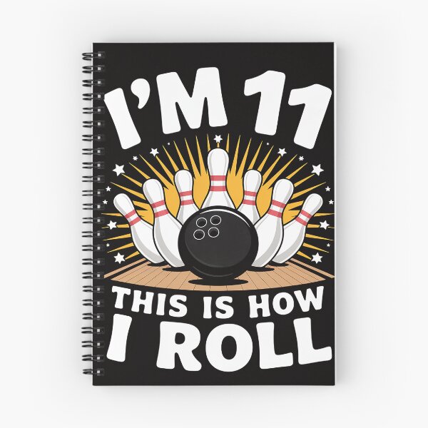 Item preview, 11 Year Old Bowling Birthday Party How Roll 11th Gift designed and sold by HesterFoley.