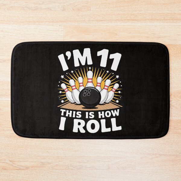 Item preview, 11 Year Old Bowling Birthday Party How Roll 11th Gift designed and sold by HesterFoley.