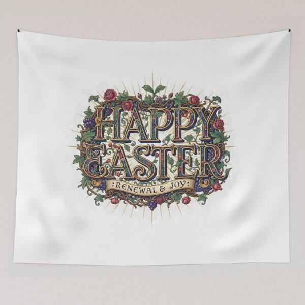 Item preview, HAPPY EASTER designed and sold by likbatonboot.