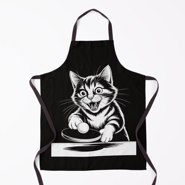 Item preview, Table Tennis Ping Pong Cat designed and sold by PattonJillian.