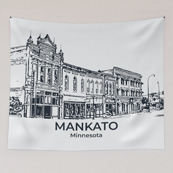 Item preview, Mankato - Minnesota designed and sold by Lakeric Cityscapes.