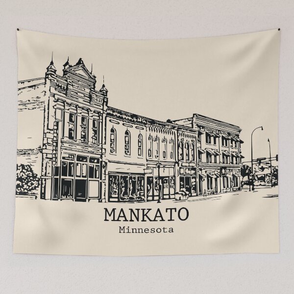 Item preview, Mankato - Minnesota designed and sold by Lakeric Cityscapes.