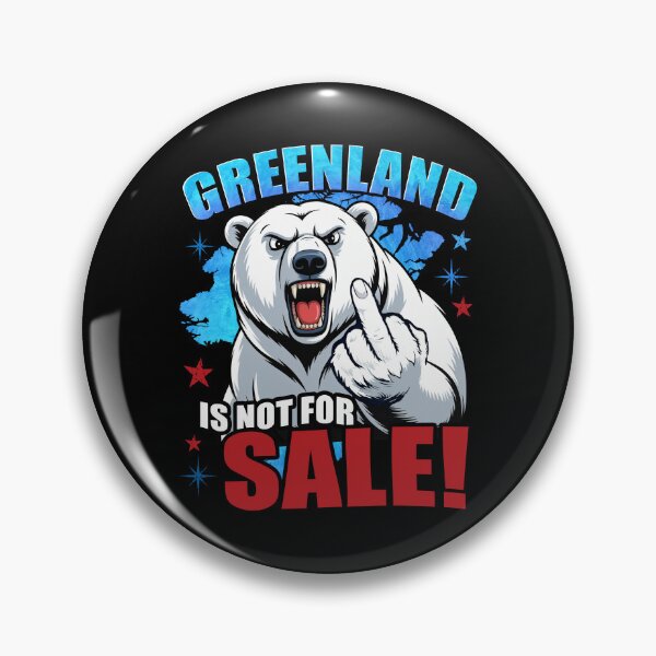 Item preview, Greenland Is Not For Sale designed and sold by MackenzieBin.