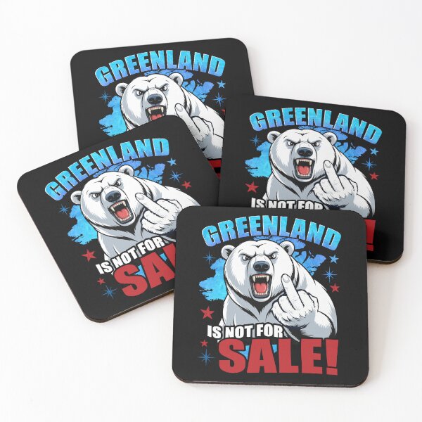 Item preview, Greenland Is Not For Sale designed and sold by MackenzieBin.