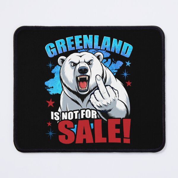 Item preview, Greenland Is Not For Sale designed and sold by MackenzieBin.