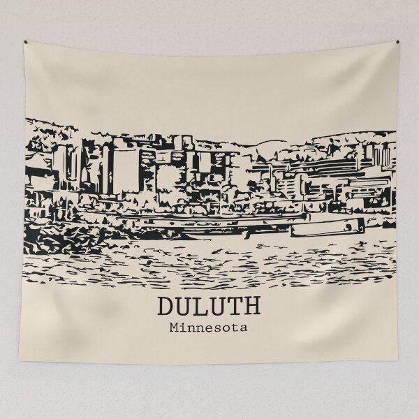 Item preview, Duluth - Minnesota designed and sold by Lakeric Cityscapes.