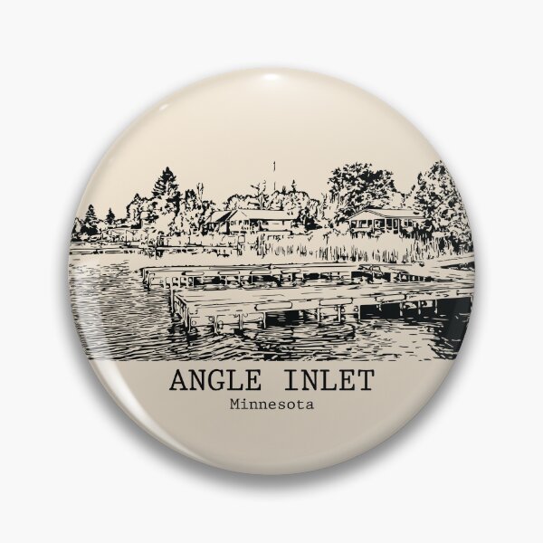 Item preview, Angle Inlet - Minnesota designed and sold by Lakeric Cityscapes.