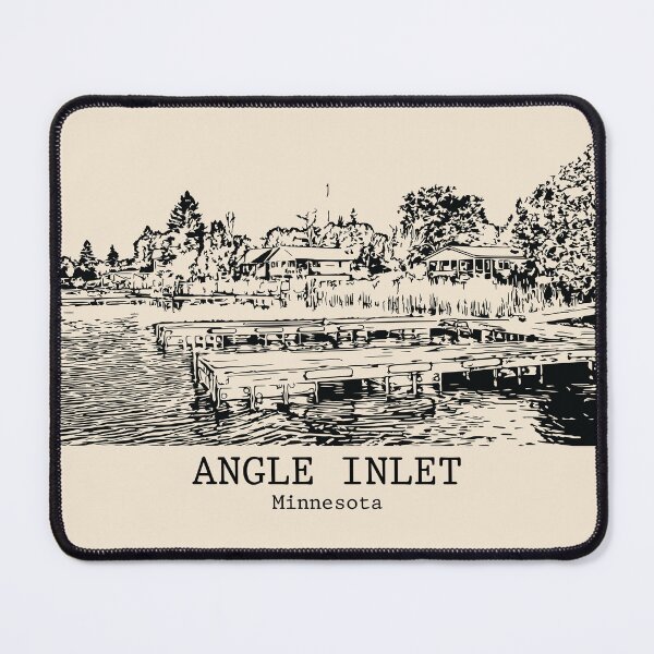 Item preview, Angle Inlet - Minnesota designed and sold by Lakeric Cityscapes.