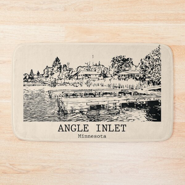 Item preview, Angle Inlet - Minnesota designed and sold by Lakeric Cityscapes.