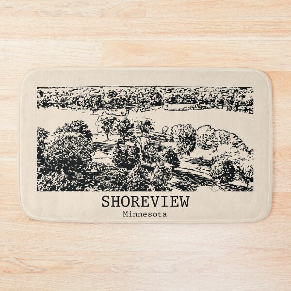 Item preview, Shoreview - Minnesota designed and sold by Lakeric Cityscapes.
