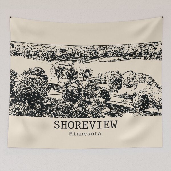 Item preview, Shoreview - Minnesota designed and sold by Lakeric Cityscapes.
