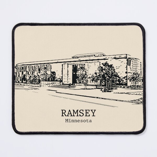 Artikelvorschau, Ramsey - Minnesota entworfen und verkauft von Lakeric Cityscapes.
