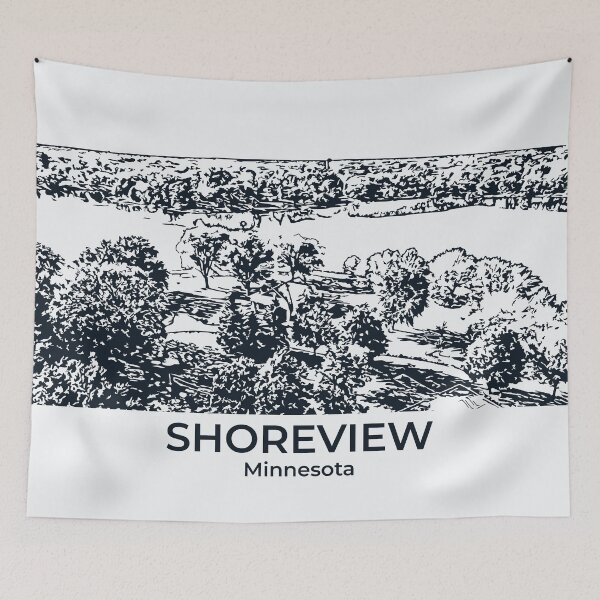 Item preview, Shoreview - Minnesota designed and sold by Lakeric Cityscapes.