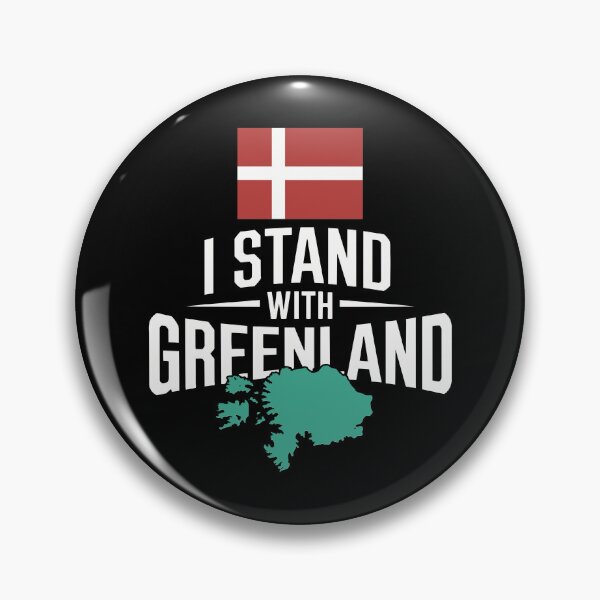 Item preview, I Stand with Greenland designed and sold by CartoonGang.