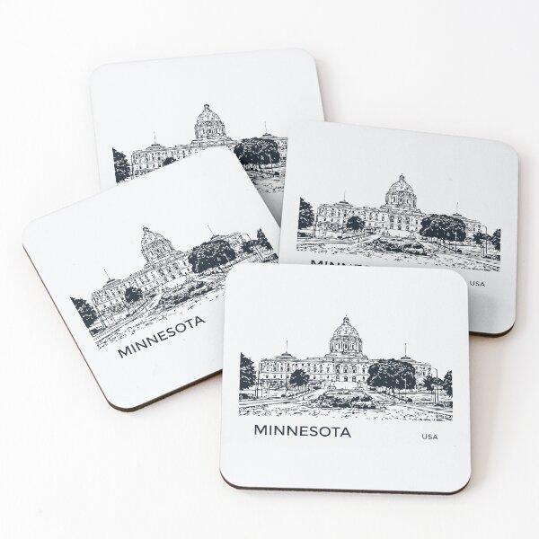 Item preview, Minnesota State USA designed and sold by Lakeric Cityscapes.