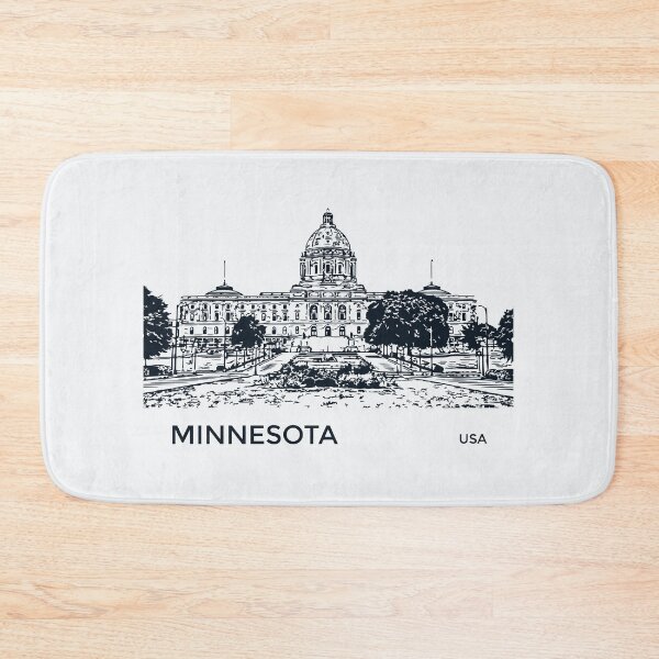 Item preview, Minnesota State USA designed and sold by Lakeric Cityscapes.