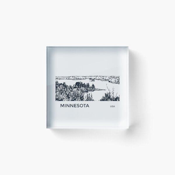 Item preview, Minnesota USA designed and sold by Lakeric Cityscapes.