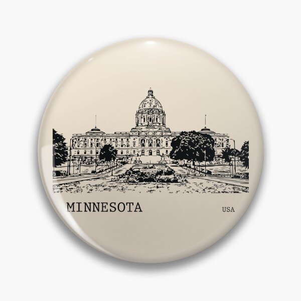 Item preview, Minnesota State USA designed and sold by Lakeric Cityscapes.