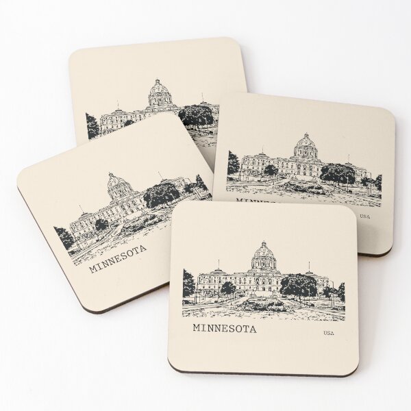 Item preview, Minnesota State USA designed and sold by Lakeric Cityscapes.