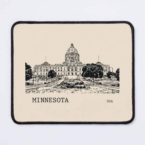 Item preview, Minnesota State USA designed and sold by Lakeric Cityscapes.