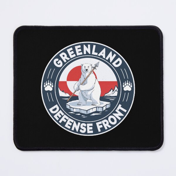 Item preview, Greenland Defense Front ,Greenland is Not for Sale designed and sold by MackenzieBin.