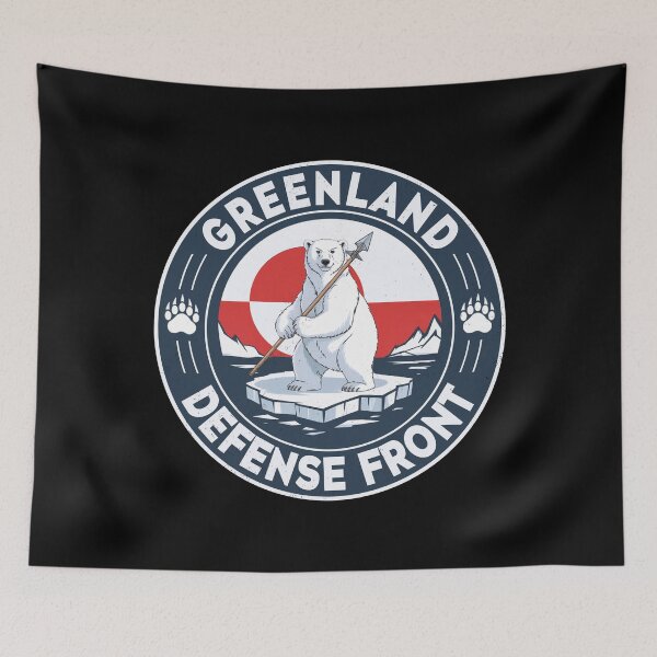 Item preview, Greenland Defense Front ,Greenland is Not for Sale designed and sold by MackenzieBin.
