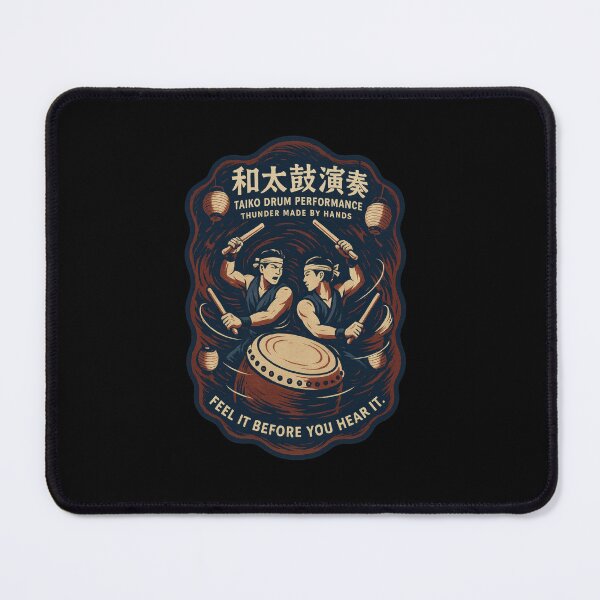 Item preview, Thunderous Rhythms Rise From Taiko Hands designed and sold by EdvvinStudios.