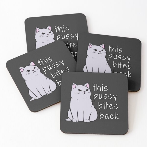 Item preview, This pussy bites back - feminist - women's rights designed and sold by EvergreenRevolt.