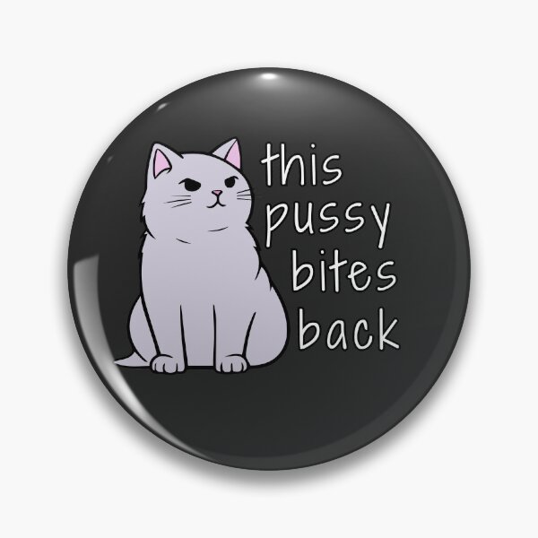 Item preview, This pussy bites back - feminist - women's rights designed and sold by EvergreenRevolt.