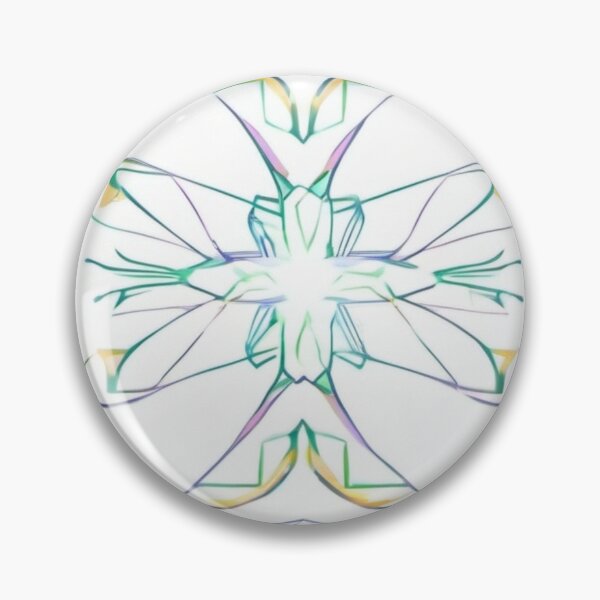 Item preview, Whispering Petal Lines – Pastel Bloom Geometry designed and sold by Colorshow-relax.