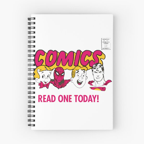 Item preview, Comics Read One Today Spinner Rack Topper Original Characters Tshirt designed and sold by metaphoredesign.