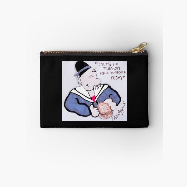 Item preview, J Wellington Wimpy Ill Gladly Pay You Tuesday For A Hamburger Today Tshirt designed and sold by metaphoredesign.
