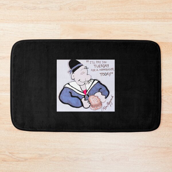 Item preview, J Wellington Wimpy Ill Gladly Pay You Tuesday For A Hamburger Today Tshirt designed and sold by metaphoredesign.
