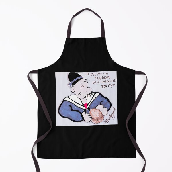 Item preview, J Wellington Wimpy Ill Gladly Pay You Tuesday For A Hamburger Today Tshirt designed and sold by metaphoredesign.