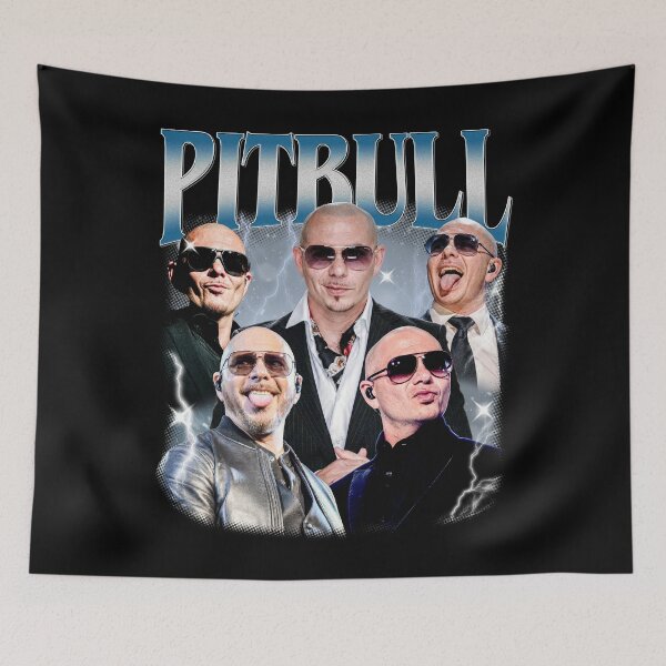 Item preview, Vintage Mr Worldwide Pitbull Rapper of the World designed and sold by JacquelinePerki.