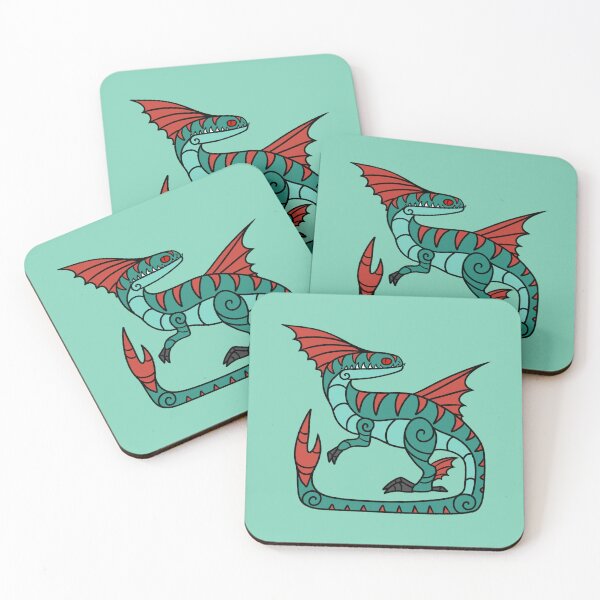 Item preview, Speedstinger HTTYD Stylized Teal Dragon Sticker  designed and sold by MysticLaceArt.