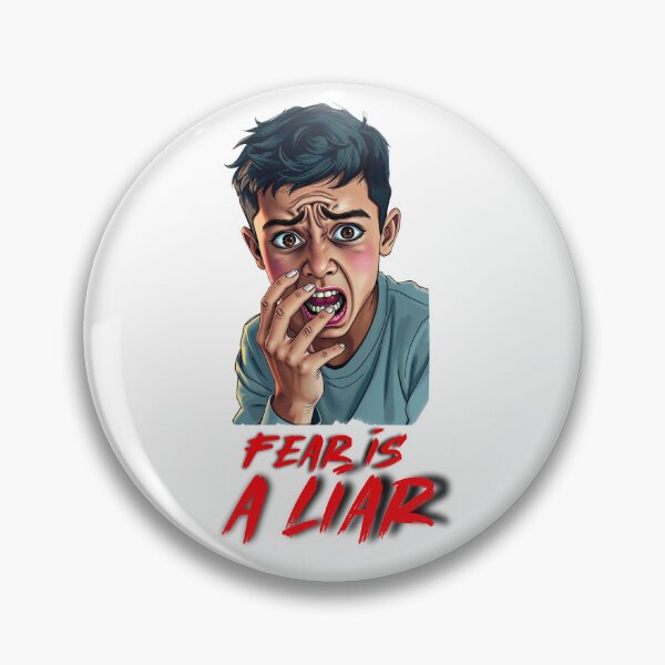 Item preview, Fear is a Liar designed and sold by GOODLOOKING10.