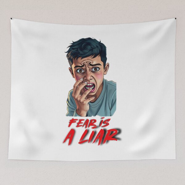 Item preview, Fear is a Liar designed and sold by GOODLOOKING10.