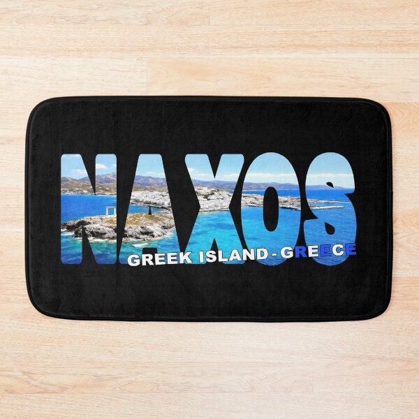 Item preview, NAXOS Greek Island Greece - South Aegean Sea with Temple of Apollo. designed and sold by Adam Gormley.