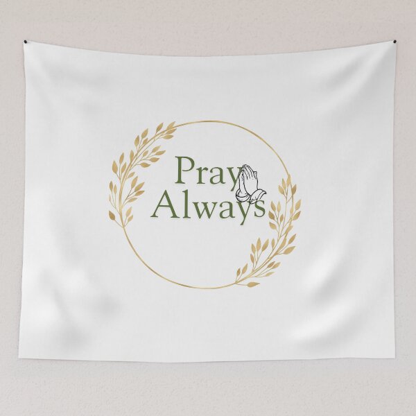 Item preview, Pray Always designed and sold by TheProverbsMom.