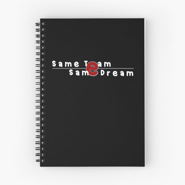 Item preview, Same Team, Same Dream – Modern Handwritten Team Typography designed and sold by Apostrophe8.